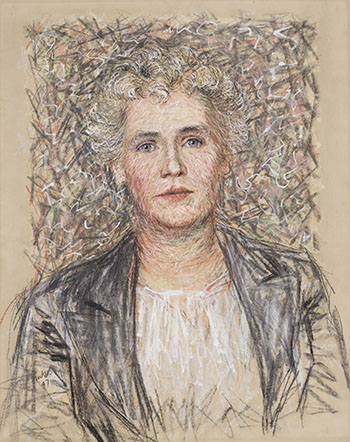 Portrait of a Woman by Miller Gore Brittain