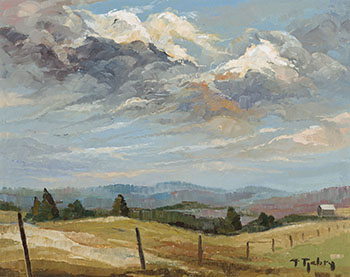 Paysage by Gaston Rebry
