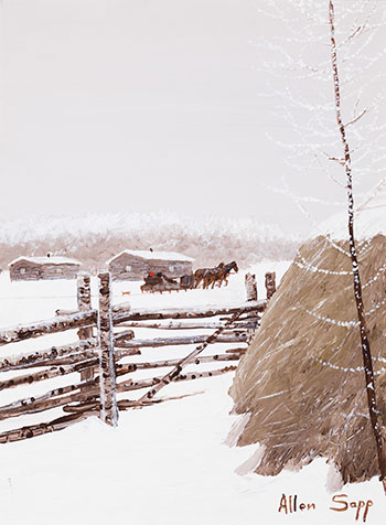 Coming Home From a Concert by Allen Sapp