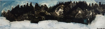 Paysage hivernal by Claude Picher