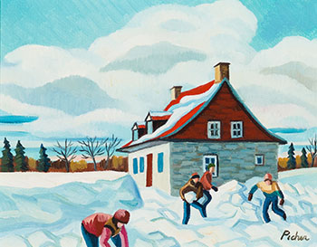Maison canadienne by Claude Picher