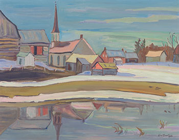 Village of Ashton, Near Carleton Place, Ontario by Ralph Wallace Burton