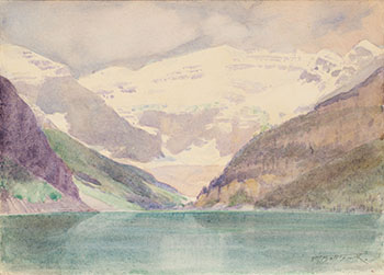 Lake Louise by Frederic Marlett Bell-Smith