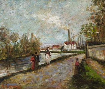 La Promenade by Arthur Dominique Rozaire