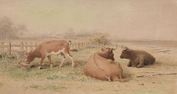 Pastoral Scene by Frederick Arthur Verner