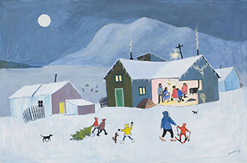 Yukon Nativity by Ted Harrison