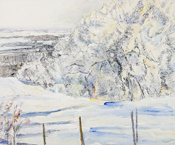 Snow, April by Dorothy Knowles