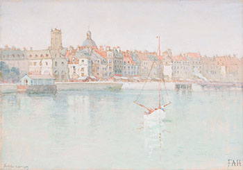 Dieppe par Frances Anne Beechey Hopkins