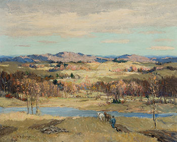 The Golden Valley, Upper Melbourne, Eastern Townships, Quebec by Frederick Simpson Coburn