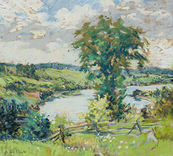 Summer Landscape by Berthe Des Clayes