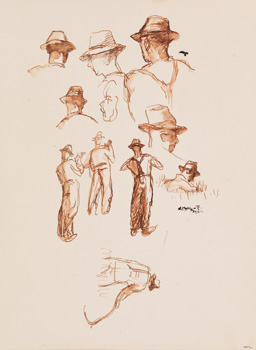 Male Study by Edwin Headley Holgate