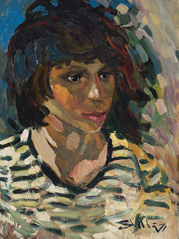 Portrait of Boy by Arthur Shilling