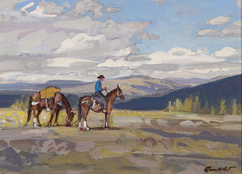 Above Keremeos - Ashinola Country by Peter Ewart