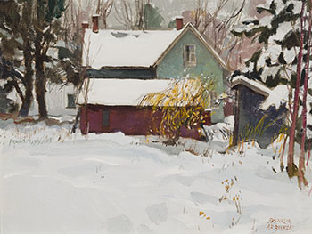 Winter Near Orangeville, Ontario par George Franklin Arbuckle