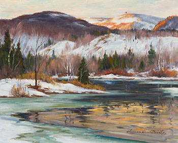 March Break-Up - The Laurentians by Thomas Hilton Garside