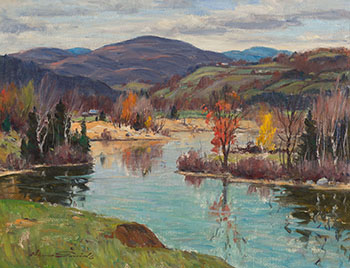 Autumn - The Laurentians par Thomas Hilton Garside