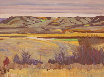 Russell's Hill, Qu'Appelle Valley by Illingworth Holey Kerr