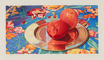 Mangoes on a Brass Plate