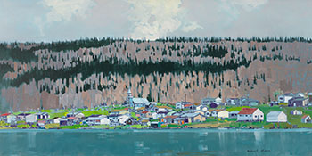 Fort Babine, Babine Lake, B.C. by Robert Genn