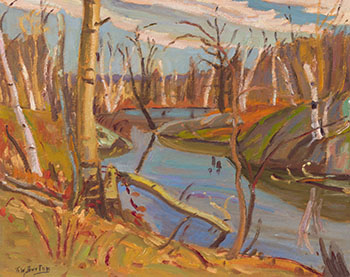 Late Autumn, Dunrobin, Ont. par Ralph Wallace Burton