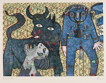 Guernica by Enrico Baj
