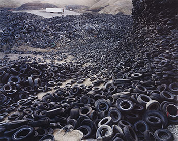 Oxford Tire Pile #1, Westley, California, USA by Edward Burtynsky