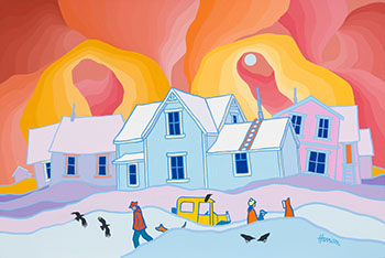 Snowdrift Days by Ted Harrison