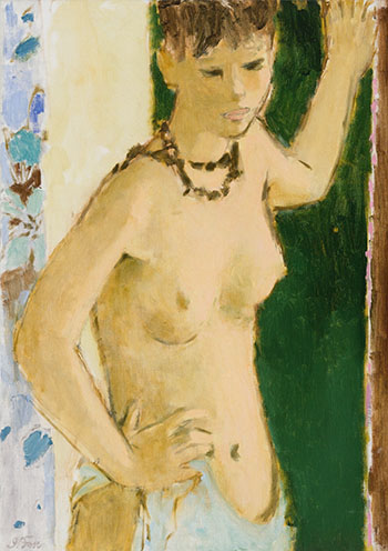 Nude with Necklace by John Richard Fox