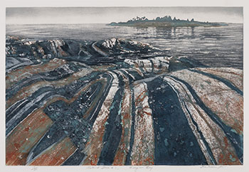 Island Shore #1, Georgian Bay by Edward John Bartram