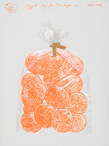 Bagged Day Glo Oranges by Iain Baxter