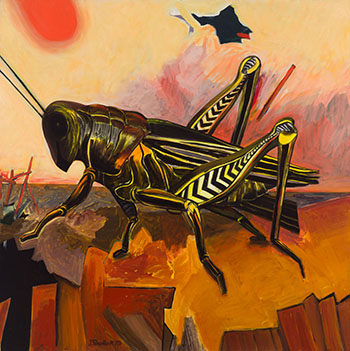 Entomological Dream # 6 by Jack Leonard Shadbolt