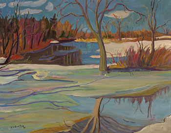 Near Clayton Lake, Ont Lanark County par Ralph Wallace Burton