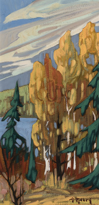 Automne au Mauricie by Gaston Rebry