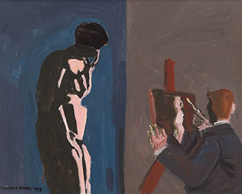 Artist & Model by Maxwell Bennett Bates