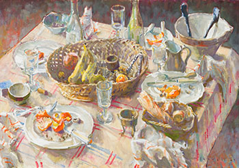 Winter Table by Joseph Francis (Joe) Plaskett