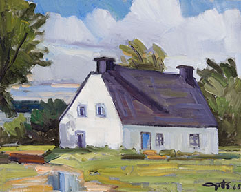 Maison Tri-centenaire près de Cap Santé by Leo Ayotte