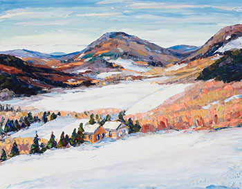 Ste-Adèle, Laurentides, P.Q. by Fleurimond Constantineau