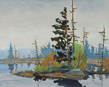 Little Flower Island by Robert Genn