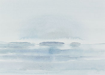 Before the Storm, Trincomali Channel, BC by Gordon Appelbe Smith