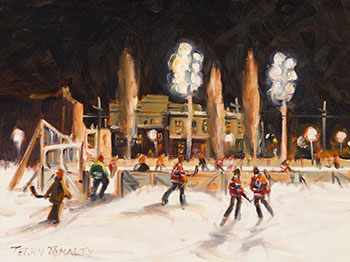 Samedi soir, St. Henri by Terry Tomalty