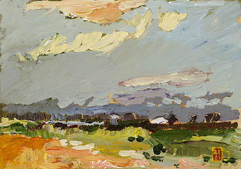 One Bright Yellow Cloud