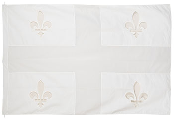 The White Quebec Flag by Lieven de Boeck