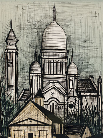 Le Sacré-Coeur by Bernard Buffet