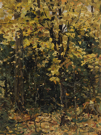 Forest Interior by Frederick Simpson Coburn