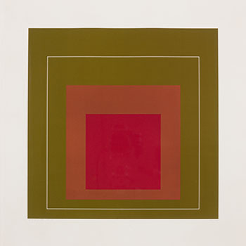 White Line Square IV by Josef Albers