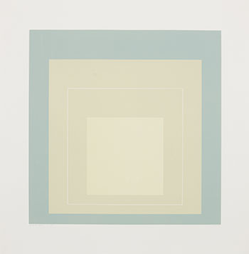 White Line Square VII par Josef Albers