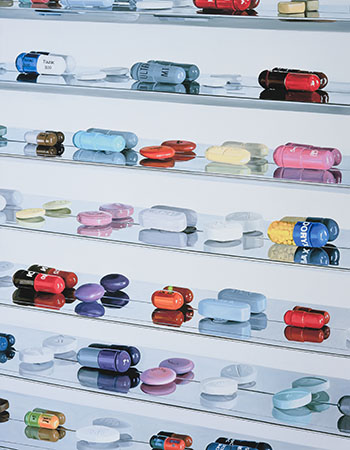 Pharmaceuticals par Damien Hirst