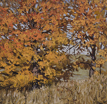 Trees in Autumn par Lawren Stewart Harris