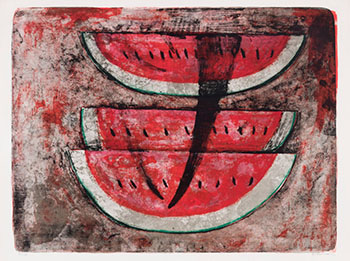 Sandía #1 (from Mujeres) by Rufino Tamayo