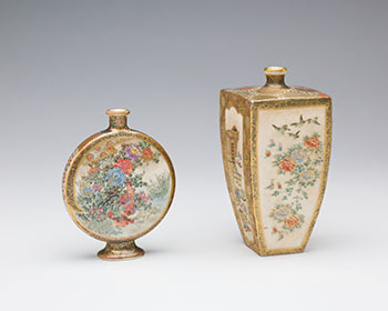 Two Satsuma Vessels, Meiji Period, Circa 1900 par  Japanese Art